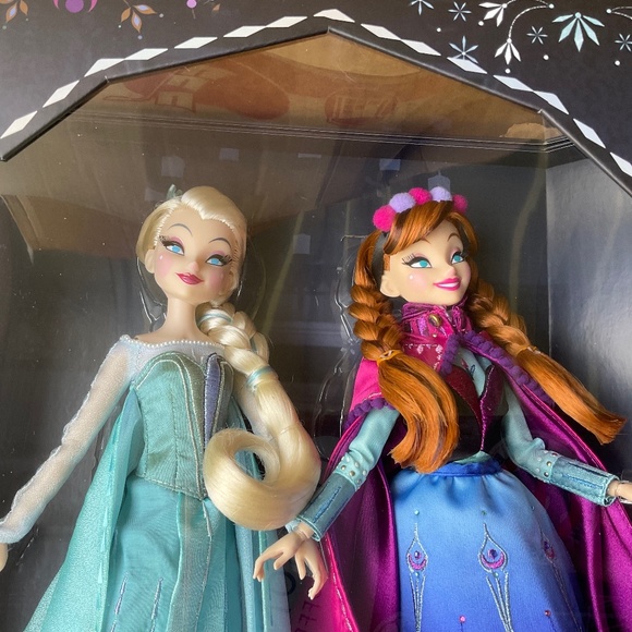 Disney Frozen Elsa and Anna limited doll set - Picture 1 of 6